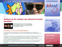 Tablet Screenshot of akkoord-po.nl